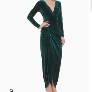 Vince Camuto Velvet Cocktail Gown